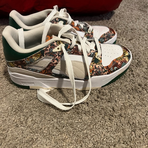 PUMA x LIBERTY Slipstream Women's Sneakers vine-pristine size 8 - Picture 3 of 5